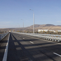 В Карачаево-Черкесии открыт мост-эстакада через реку Кубань