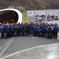 В Северной Осетии-Алании состоялись учения по предупреждению и ликвидации схода снежных лавин на автомобильной дороге А-164 «Транскам»